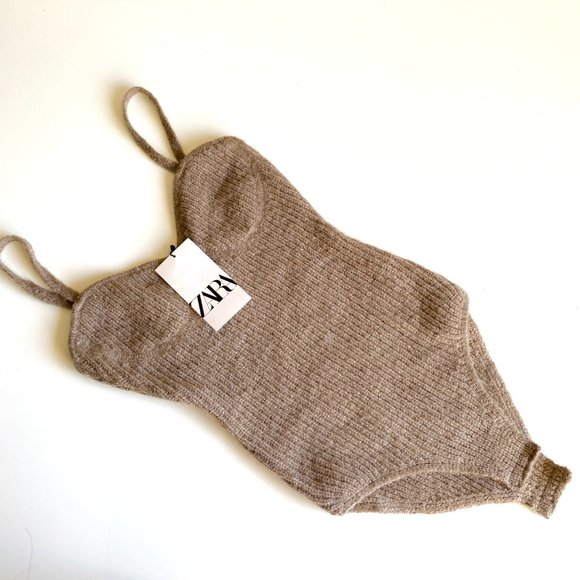 Zara Limited Edition Knit Bodysuit - Picture 2 of 10